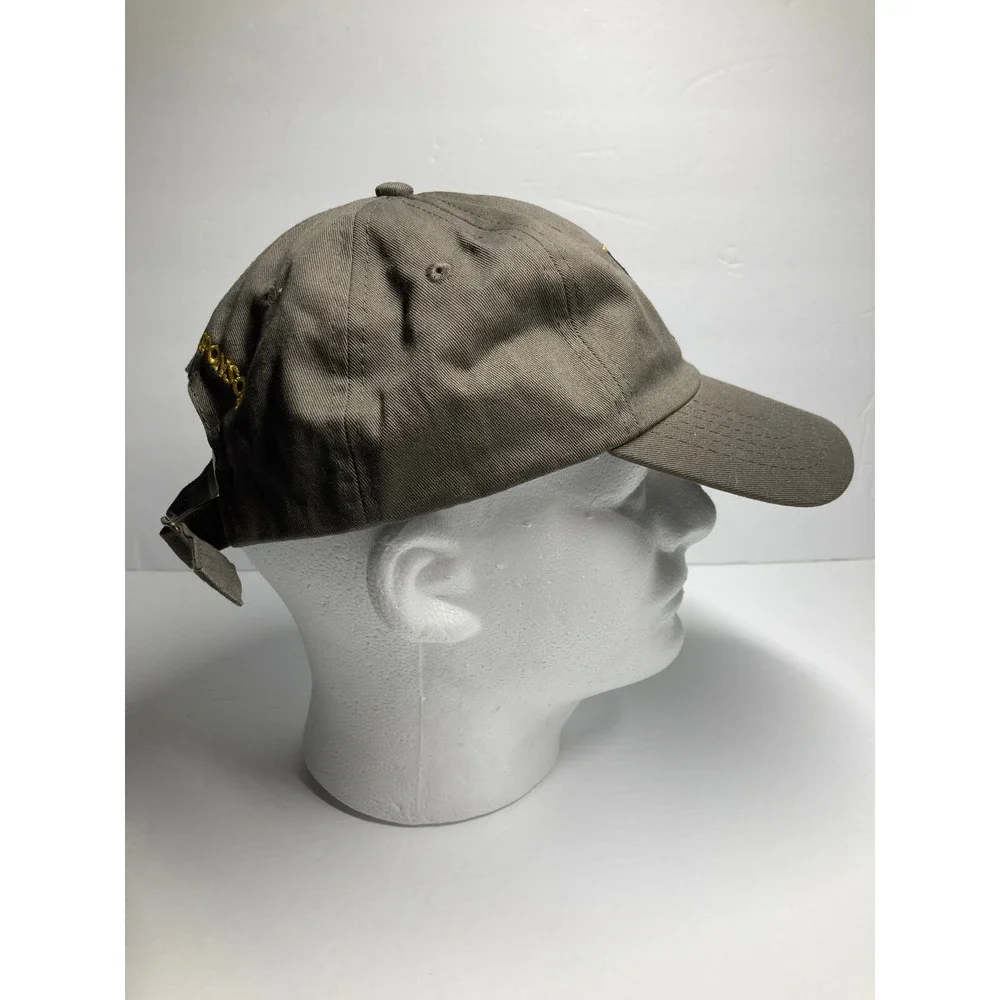 National Museum United States Army Hat Cap Gray Adjustable‎ Strapback Cotton